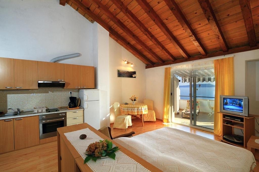 Studio Apartment In Pisak With Seaview, Terrace, Air Condition, Wifi ภายนอก รูปภาพ